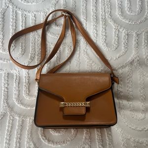 Brown crossbody bag